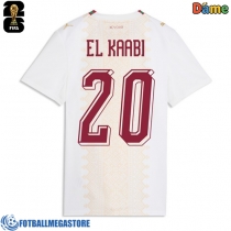 Fotballdrakt Dame Marokko Ayoub El Kaabi #20 Bortedrakt VM 2026 Kortermet